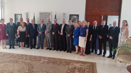 Среща с представители на дипломатическия корпус и Делегацията на ЕС в Бразилия