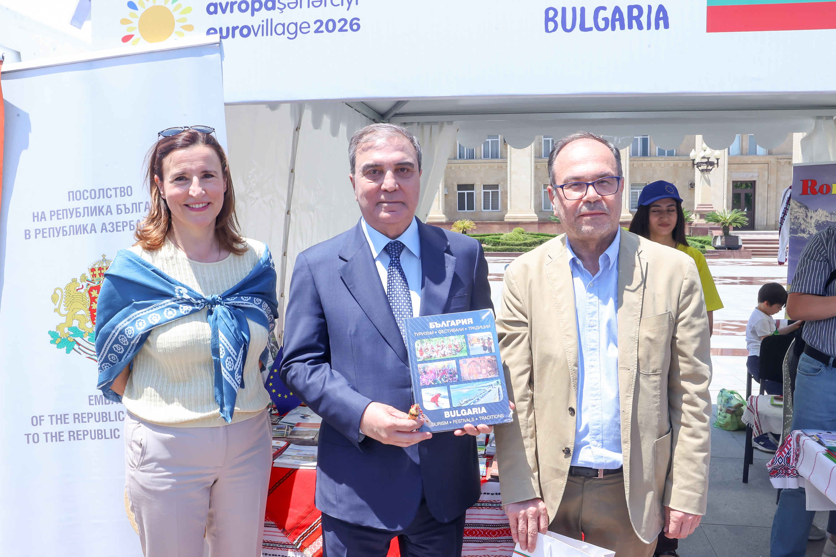 Participation of the Embassy of the Republic of Bulgaria to the Republic of Azerbaijan in the cultural event “Eurovillage” in Ganja, organized by the EU Delegation