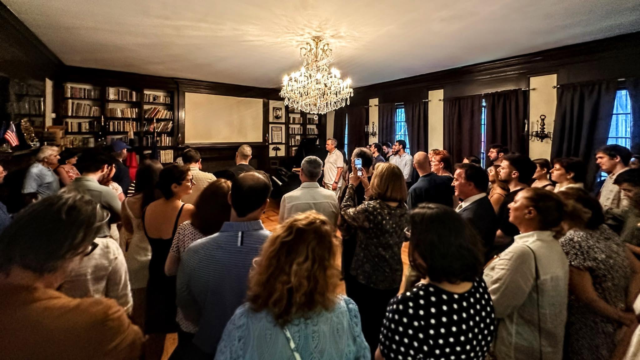 Opening of a Library Honoring Distinguished Bulgarian Scientist Professor Dragomir Radev (1968–2023) at the Consulate General of Bulgaria in New York