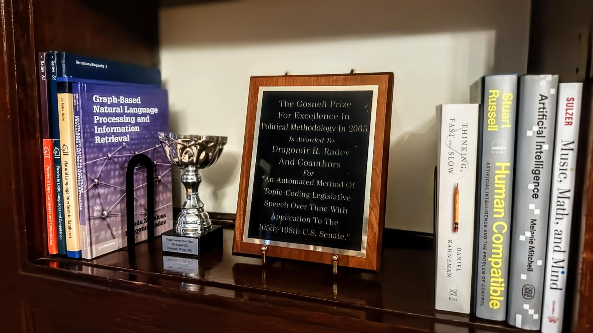 Opening of a Library Honoring Distinguished Bulgarian Scientist Professor Dragomir Radev (1968–2023) at the Consulate General of Bulgaria in New York