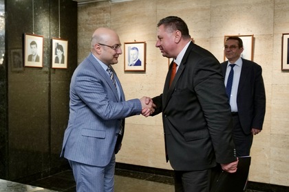 Заместник-министър Христо Полендаков се срещна с посланика на Азербайджан в България Елмар Маммадов