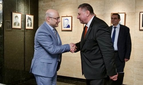 Заместник-министър Христо Полендаков се срещна с посланика на Азербайджан в България Елмар Маммадов