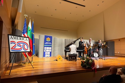 A gala concert organized by the Embassy of the Republic of Bulgaria in the United States on the occasion of the 250th anniversary of the signing of the US Declaration of Independence