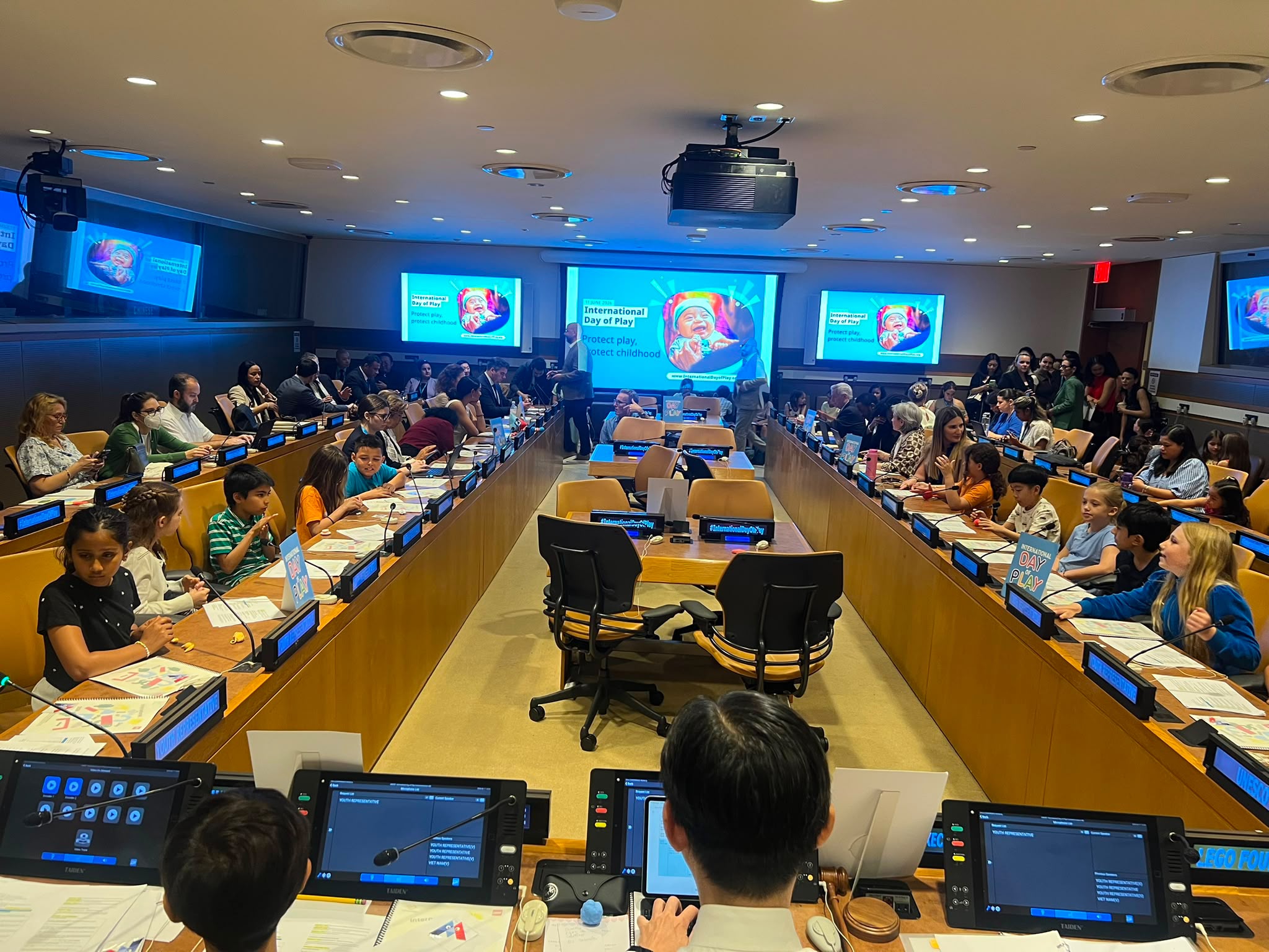 Bulgaria and its partners marked the International Day of Play for the third consecutive year at UN Headquarters in New York