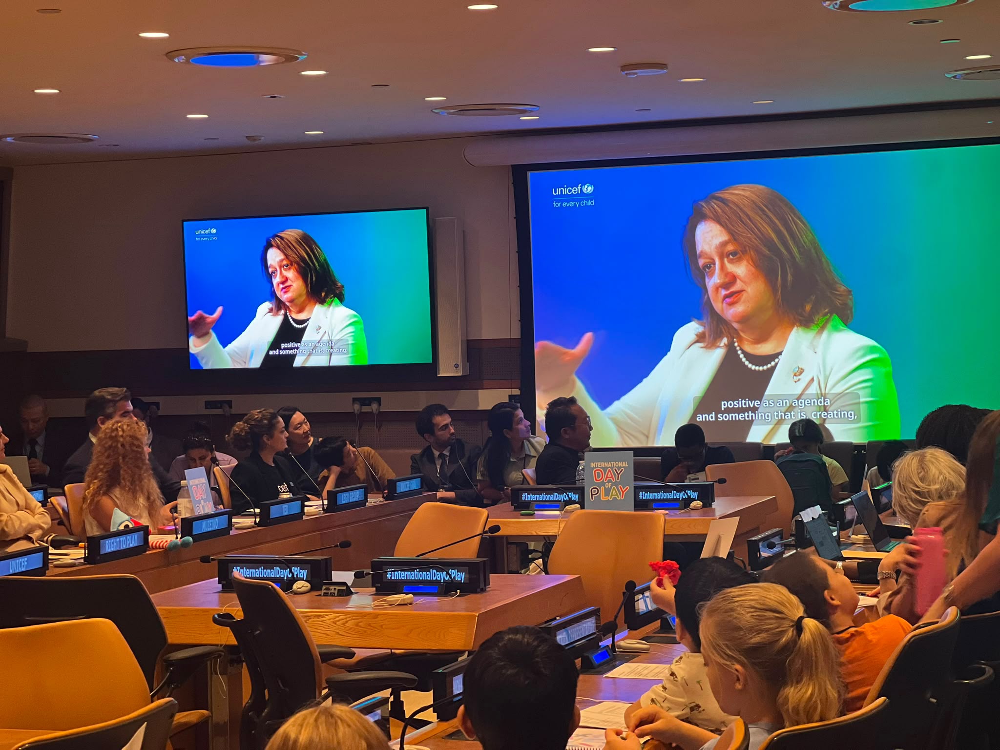 Bulgaria and its partners marked the International Day of Play for the third consecutive year at UN Headquarters in New York