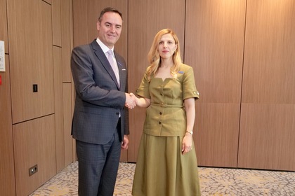 Foreign Minister Velislava Petrova Meets Kosovo Counterpart Glauk Konjufca