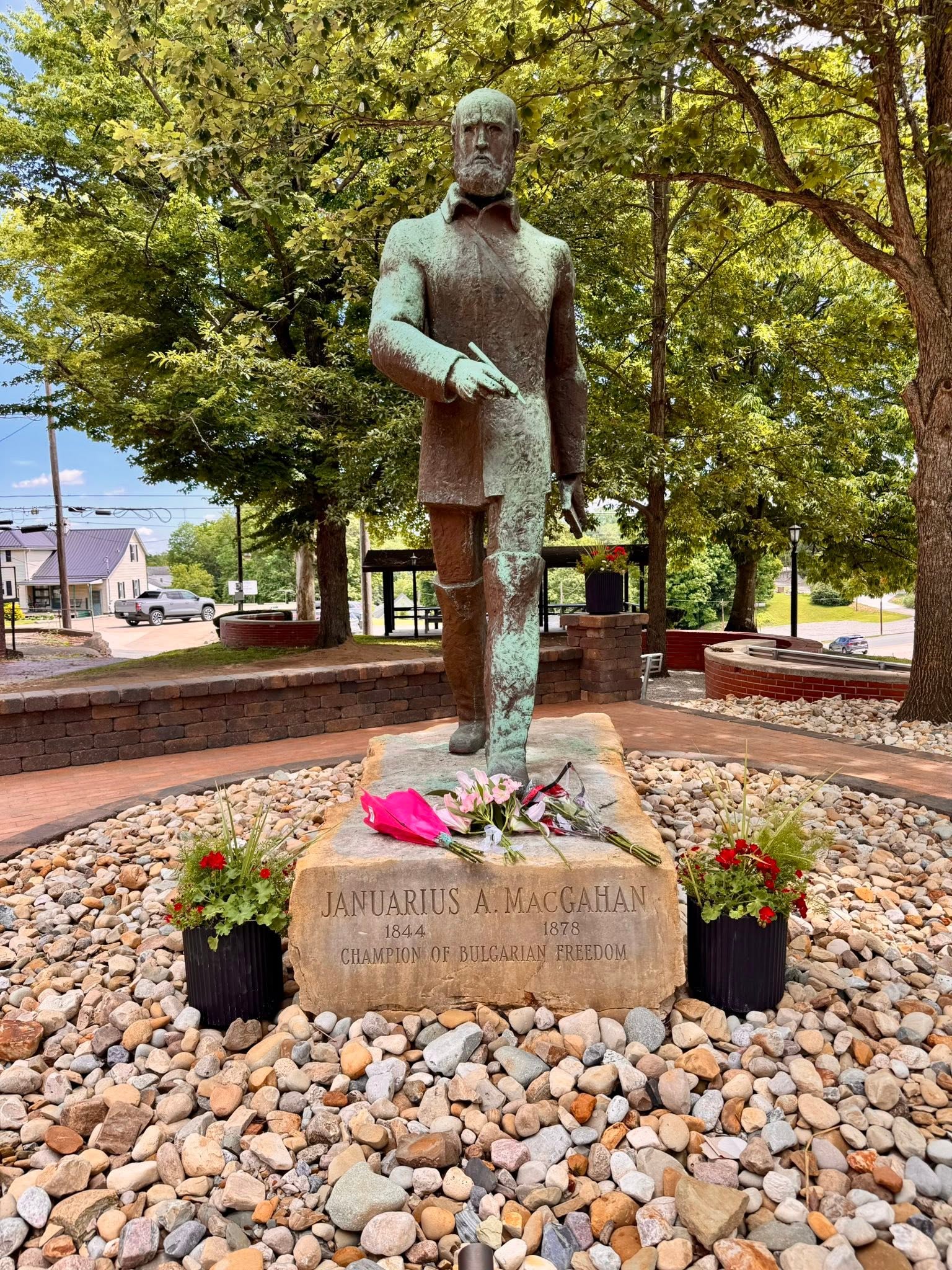 Bulgarians and Americans Honor Januarius MacGahan at the 48th Annual MacGahan Festival in New Lexington, Ohio