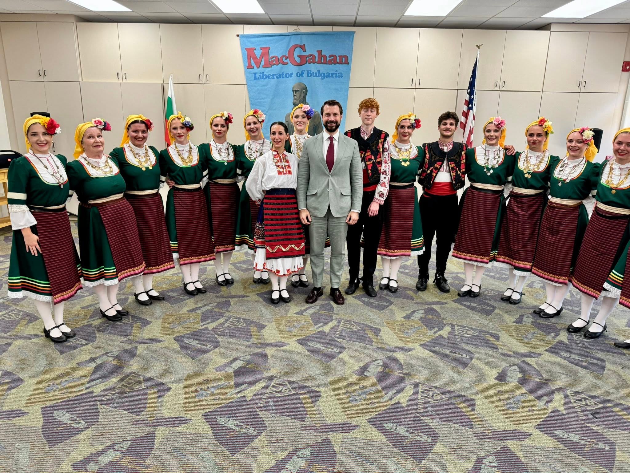 Bulgarians and Americans Honor Januarius MacGahan at the 48th Annual MacGahan Festival in New Lexington, Ohio