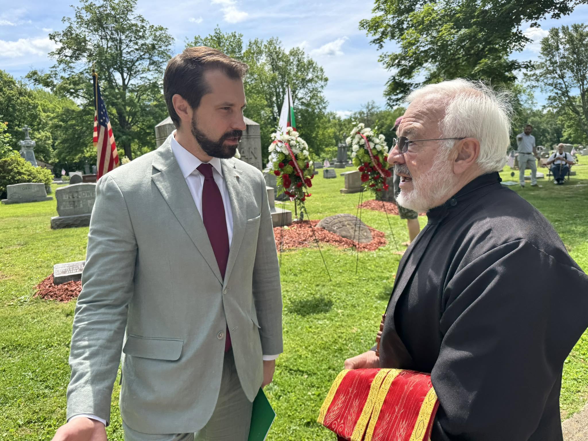 Bulgarians and Americans Honor Januarius MacGahan at the 48th Annual MacGahan Festival in New Lexington, Ohio