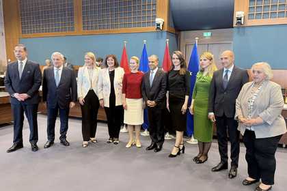 Minister Velislava Petrova Holds Bilateral Meetings with Her Counterparts from Lithuania and the Republic of Moldova