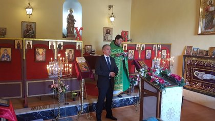 Посланикът и генералният консул участваха в храмовия празник на „Св.св. Кирил и Методий“ в Дения