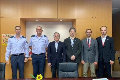 NATO危機管理・災害対処センターオブエクセレンス（CMDR COE）及びNATO欧州大西洋災害対応調整センター（EADRCC）代表団の訪日