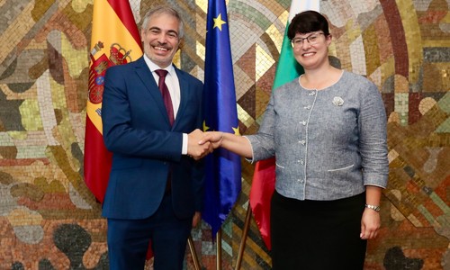 Deputy Minister Ivanka Tasheva Holds Political Consultations with Fernando Sampedro, Secretary of State for the European Union of the Kingdom of Spain
