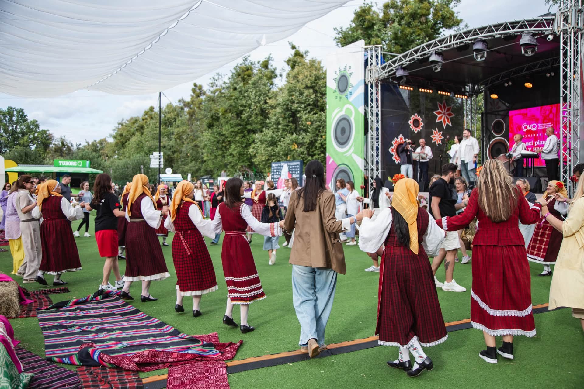 The "OKO" Festival presented Bulgarian traditions in the heart of Kyiv