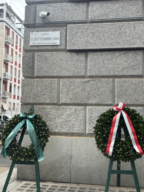 Възпоменателна церемония в памет на жертвите на терористичните атентати от 11 септември 2001 г. в Съединените американски щат