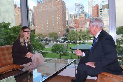 Velislava Petrova and Joe Wilson Discuss Advancing the Strategic Partnership Between Bulgaria and the United States