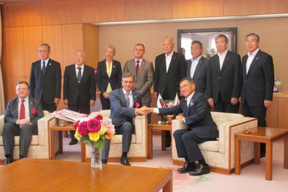 Фестивал на розата в град Фукуяма 