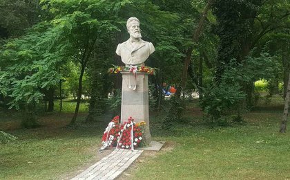 Почитане на паметта на Христо Ботев в Букурещ