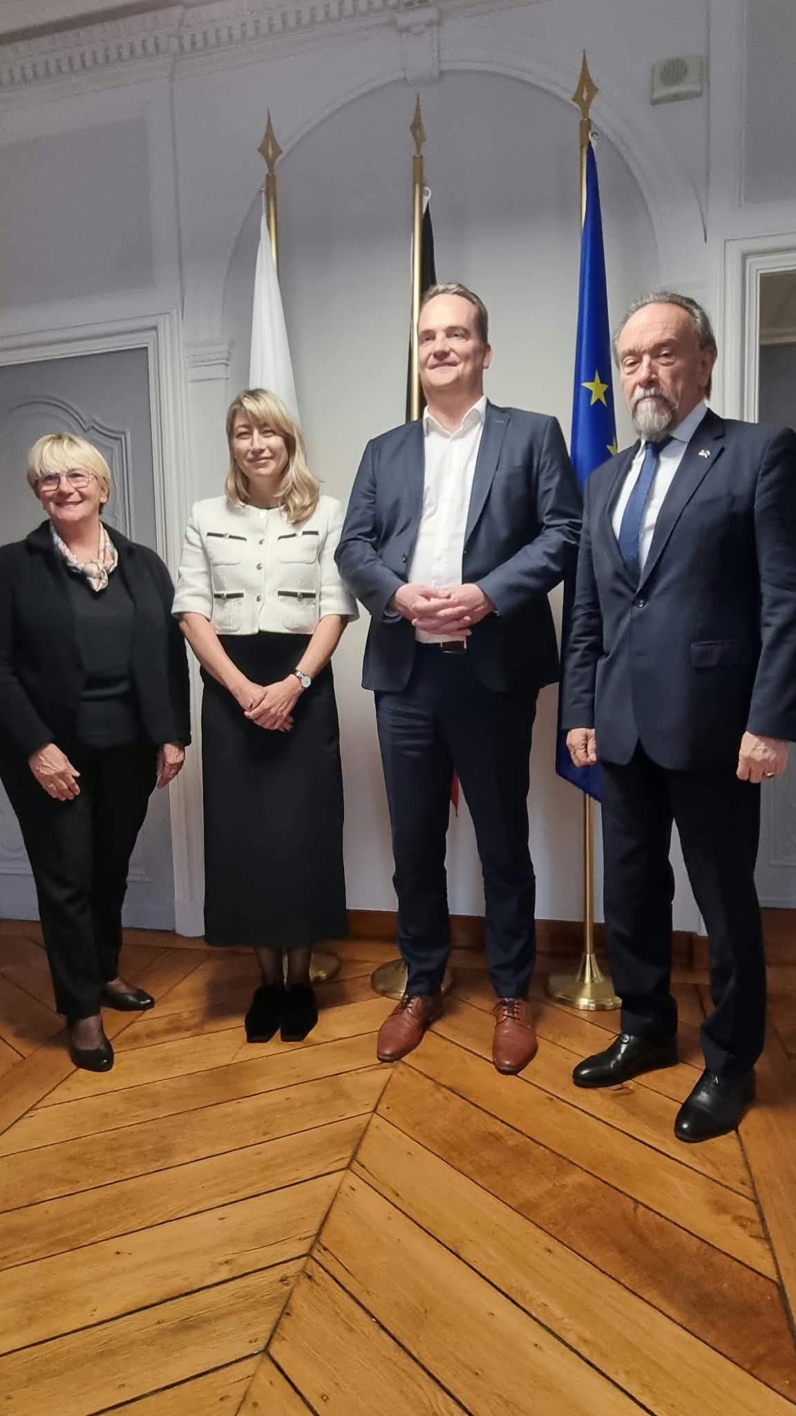 Ambassador Natalia Uzunova met with the Governor of the Province of Namur, Denis Mathen, and with the Minister-President of the German-speaking Community in Belgium, Oliver Paasch
