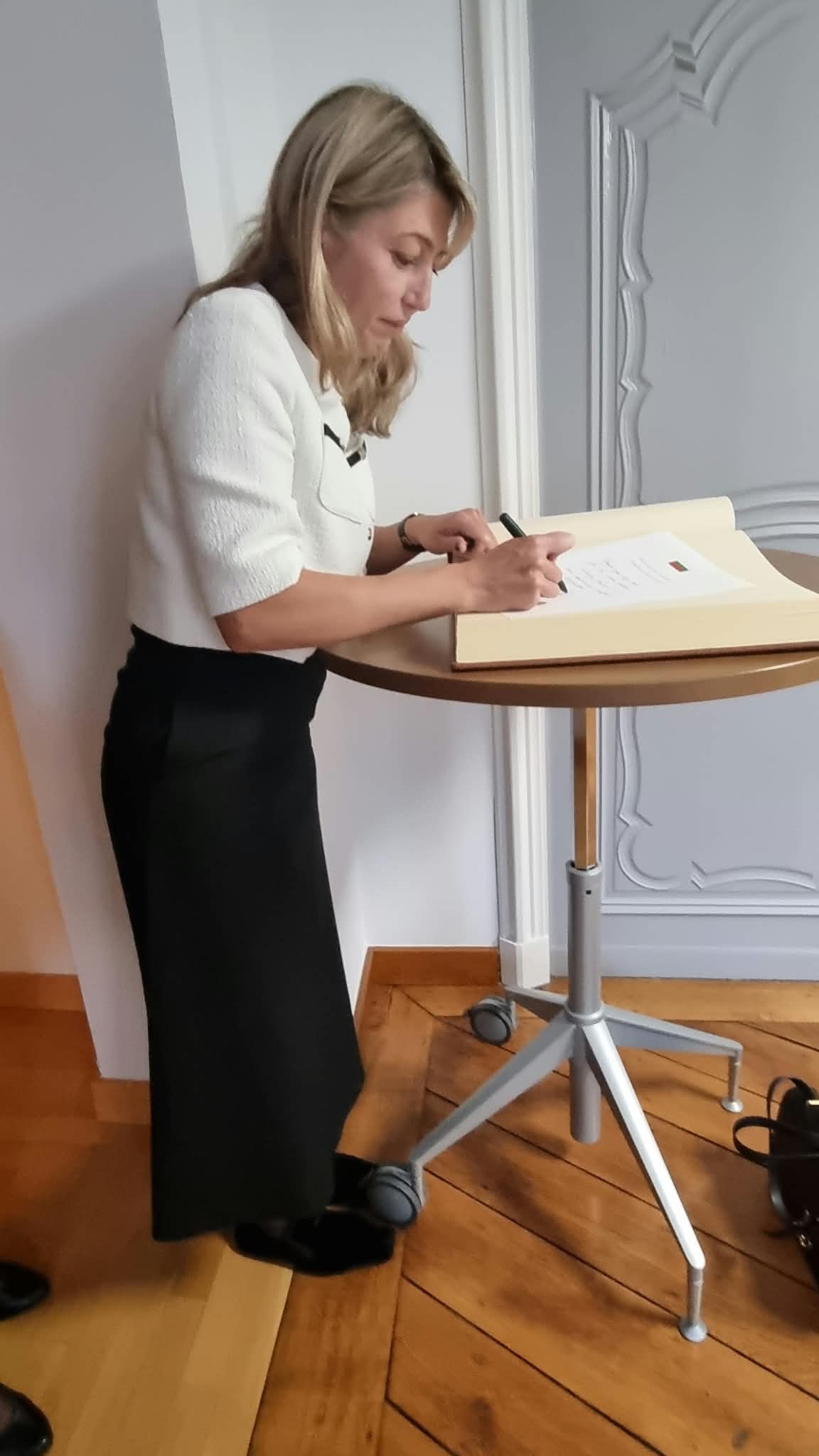 Ambassador Natalia Uzunova met with the Governor of the Province of Namur, Denis Mathen, and with the Minister-President of the German-speaking Community in Belgium, Oliver Paasch