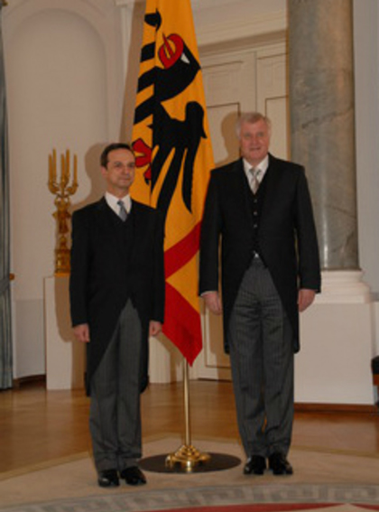 Ambassador Radi Naidenov has presented his credentials