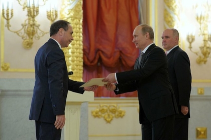 Ambassador Boyko Kotsev presented his credentials to the President of the Russian Federation