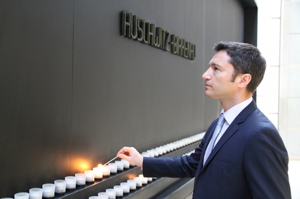 Kristian Vigenin visited the Holocaust Memorial Museum 