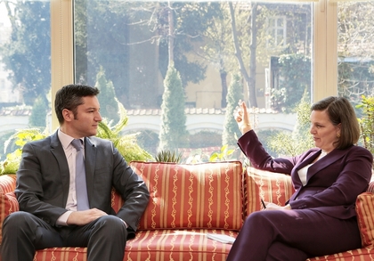 Minister Vigenin held talks with the US Assistant Secretary of State for European and Eurasian Affairs Victoria Nuland