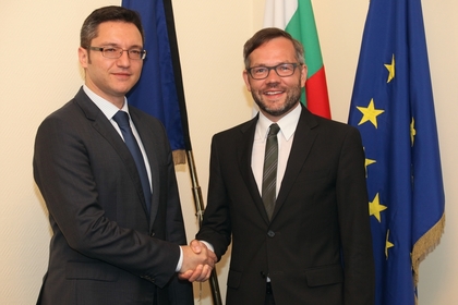 Minister Vigenin met with the German Minister of State for Europe Michael Roth