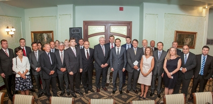 Minister Mitov met with the Ambassadors of EU Member States