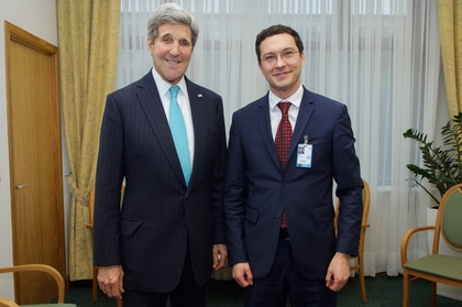 Minister Daniel Mitov met with US Secretary of State