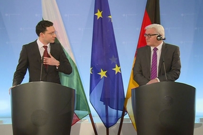 Relations between Bulgaria and Germany are based on high level of trust