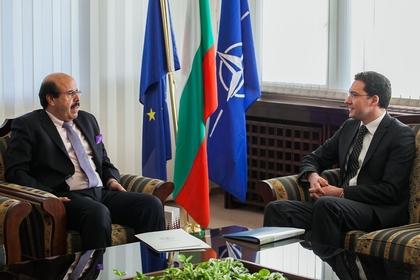 Meeting of Minister Mitov with the Ambassador of the State of Qatar