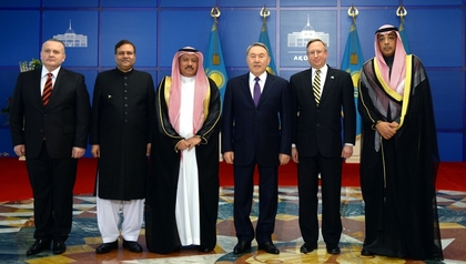 Ambassador Vasil Petkov presented his credentials to the President of the Republic of Kazakhstan