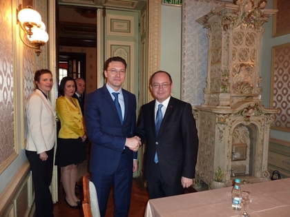 Minister Daniel Mitov held talks with his Romanian counterpart Bogdan Aurescu