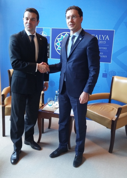 Minister Daniel Mitov met with the Foreign Minister of the Republic of Macedonia