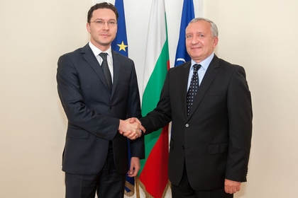  Minister Daniel Mitov met with the Ambassador of Moldova