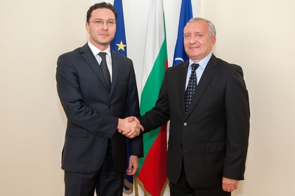 Minister Daniel Mitov met with the Ambassador of Moldova