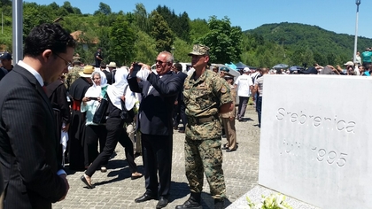 Bulgarian Foreign Minister Participates in Memorial Ceremony marking the 20th Anniversary of the Srebrenica Genocide