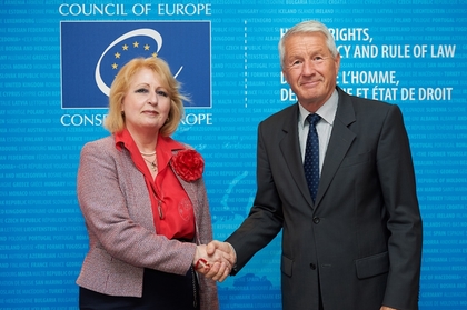 Ambassador Katya Todorova presented her credentials to the Secretary General of the Council of Europe