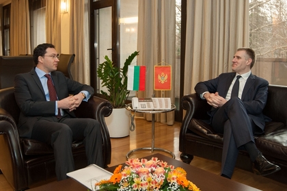 Montenegro's Euro-Atlantic integration, social cooperation dominate the talks of Minister Mitov and Minister Lukšić
