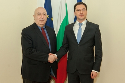 Minister Mitov met with the Chairman of the Foreign Relations Committee of Georgian Parliament Tedo Japaridze