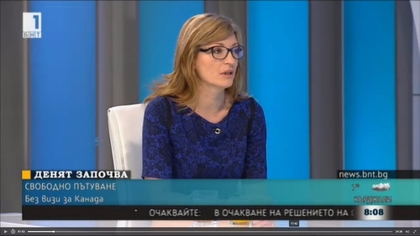 Екатерина Захариева: От 1 декември в рамките на 6 месеца българите ще могат да пътуват и да пребивават в Канада без визи