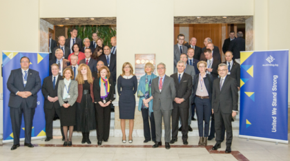 Ekaterina Zaharieva presented the priorities of the Bulgarian Presidency during the first major event on its calendar