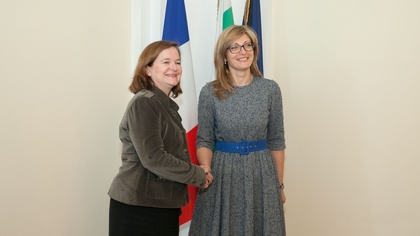 Deputy Prime Minister Ekaterina Zaharieva Receives France’s European Affairs Minister
