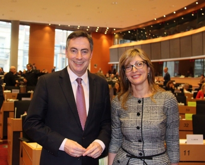 Ekaterina Zaharieva Presents the Presidency Priorities to the Committee on Foreign Affairs of the European Parliament
