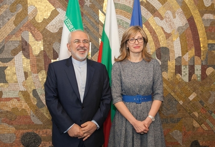 Foreign Ministers of Bulgaria and Iran discuss counter-terrorism, the situation on the Middle East and joint economic projects