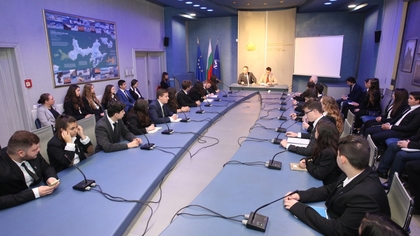 Young People from the State of Israel Visit the Ministry of Foreign Affairs (MFA)