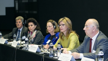 Ekaterina Zaharieva opens the Conference on Economic and Social Cohesion in the Western Balkans