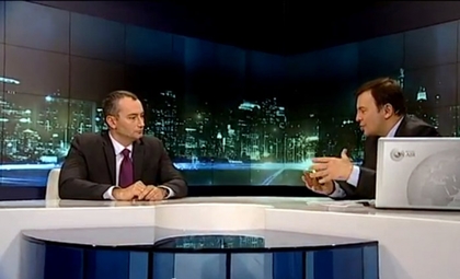 Интервю на министър Николай Младенов Денят On Air 22.1.13 с В. Дремджиев TV Bulgaria On Air